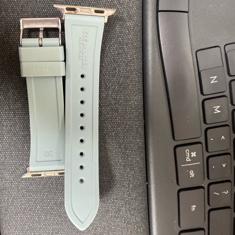 Coach Apple Watch band